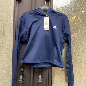 Adidas Crop with adjusted band -Hoodie Active